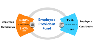 EPF contribution rate in India