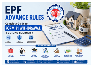 EPF Advance Rules Complete Guide to Form 31 Withdrawal & Service Eligibility